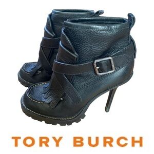 Tory Burch Leather Booties